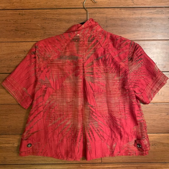 Maeve Anthropologie Sheer top - Picture 3 of 3